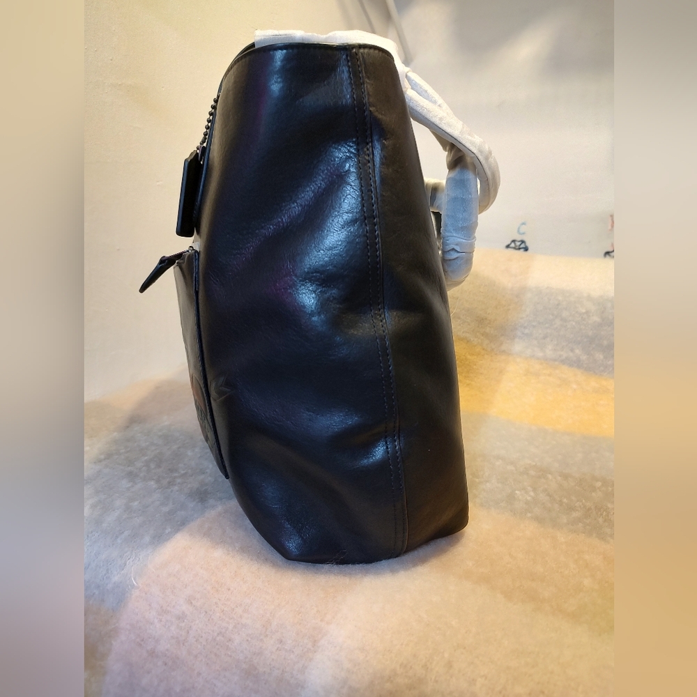 SOLD** Coach Metropolitan Soft Tote 25978 Black Leather NWT - Picture 9 of 12